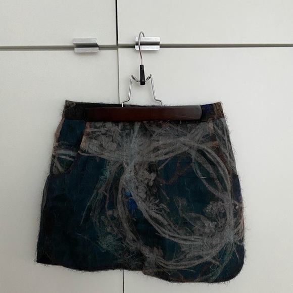 ITALIAN MOHAIR MINI SKIRT - Picture 6 of 6